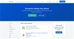 Desktop Screenshot of empleoz.com